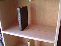 Empty bookshelf - Not a good plethora for social media