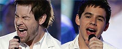 David Cook and David Archuleta of American Idol - (c) MTV.co.uk