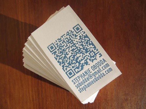 qr code business cards