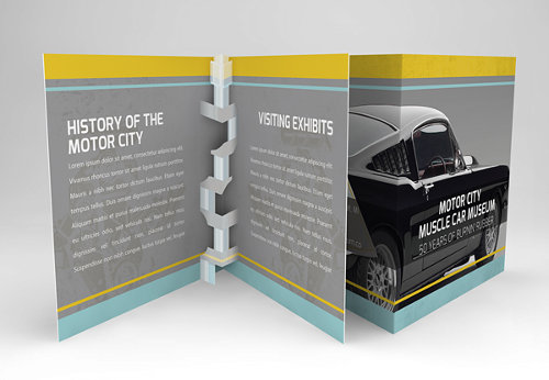 Motor City Muscle Car Museum brochure
