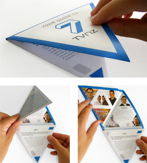 tvnz 7 brochure design