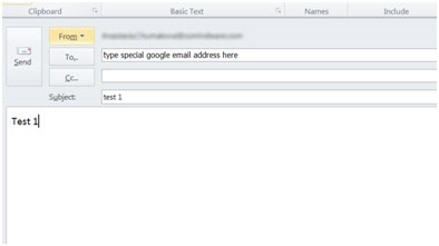 comindware email setup test