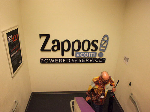 Zappos.com logo zappos.com office