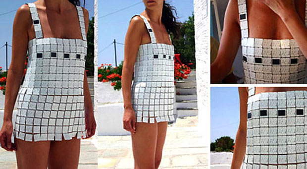 photovoltaic mini dress