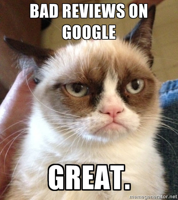grumpy cat bad review meme