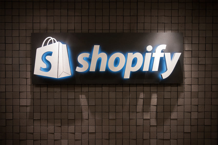 shopify signage