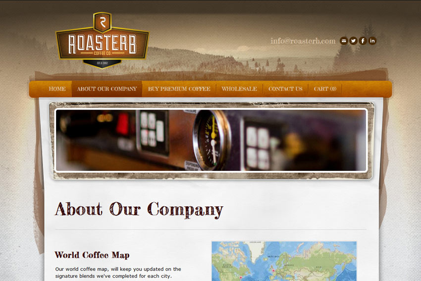 roasterb coffee website