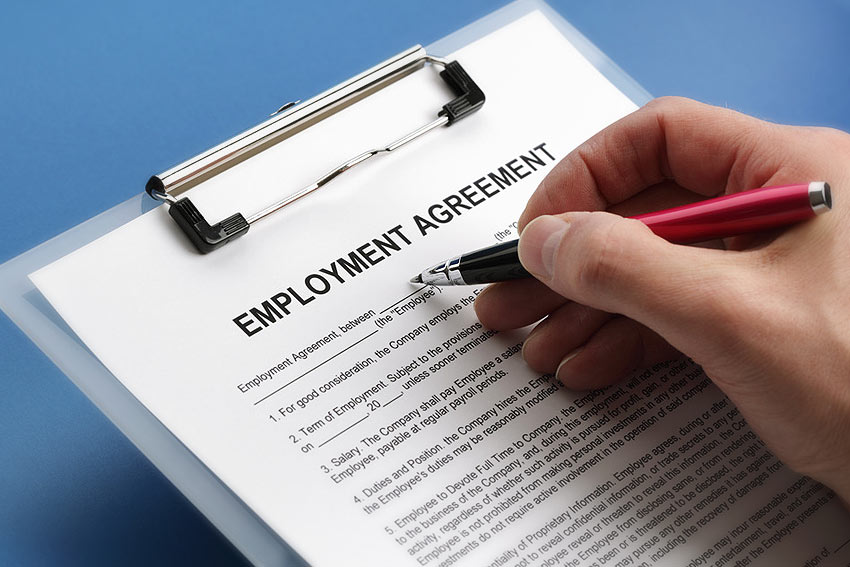 Employment contract