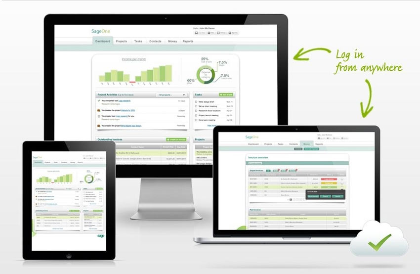 SageOne mobile accounting app
