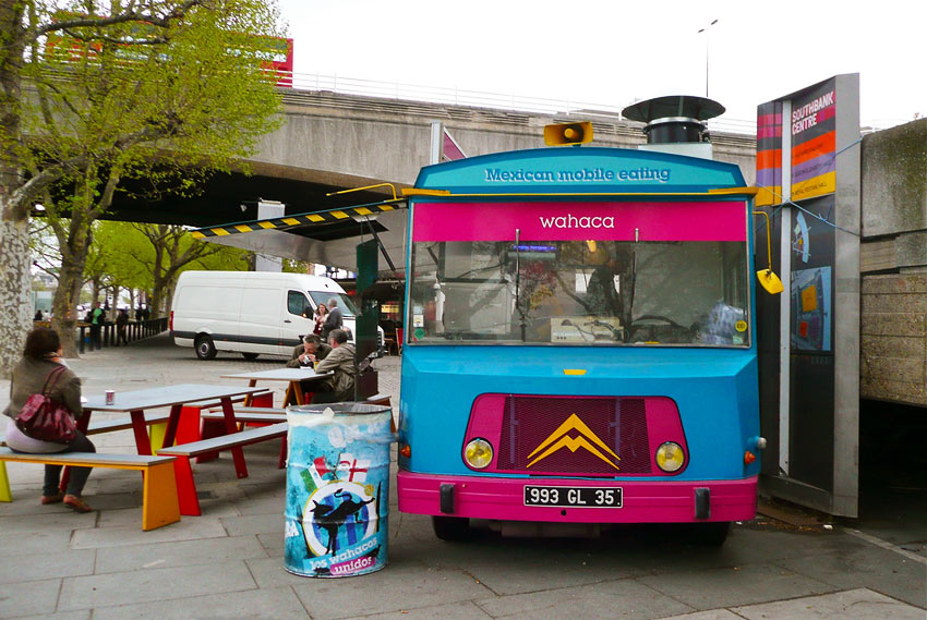 Wahaca Mexican mobile eating