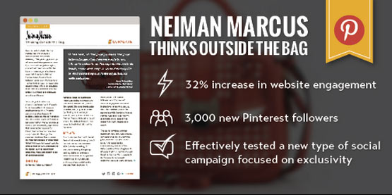 Neiman Marcus Pinterest campaign
