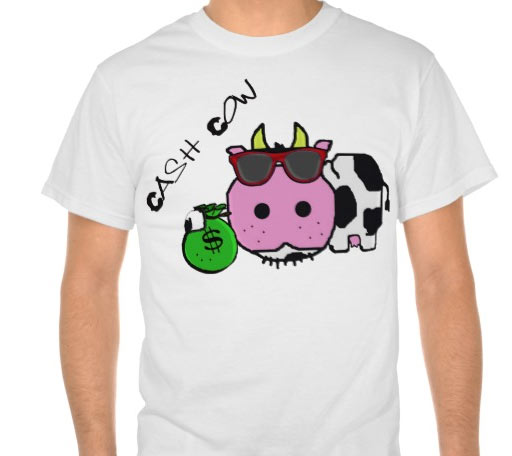 Schnoozle cow t-shirt