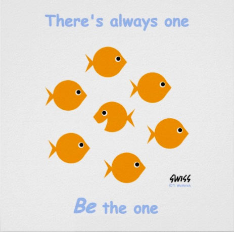 Be the one - motivational poster for classroom