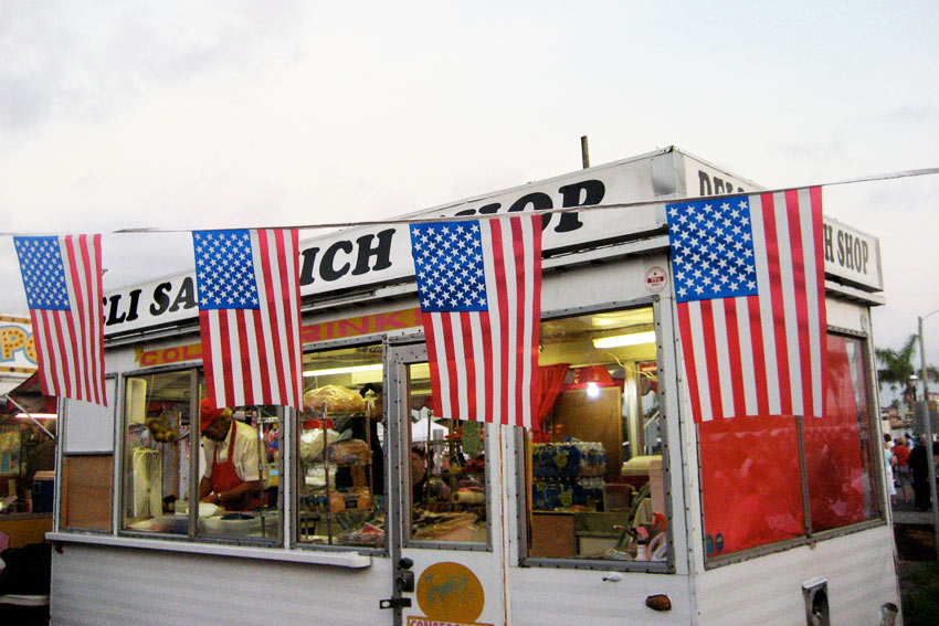 4th of July Sandwich Shop