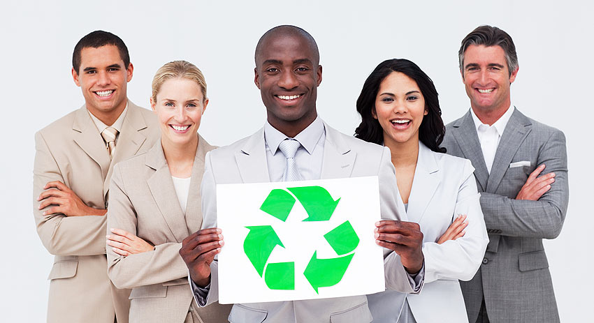 Employees need to follow office recycling policies - and be proud of it