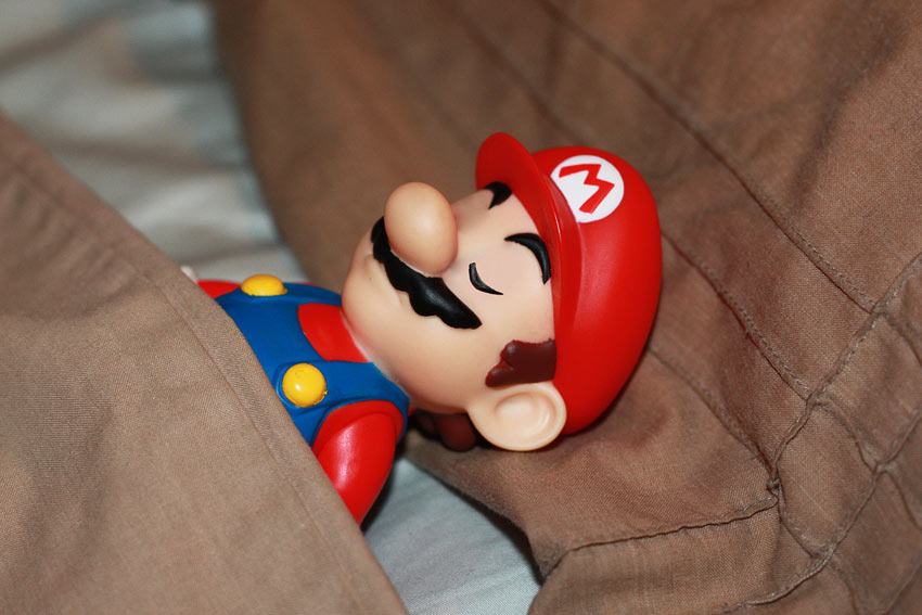 Sleeping Mario