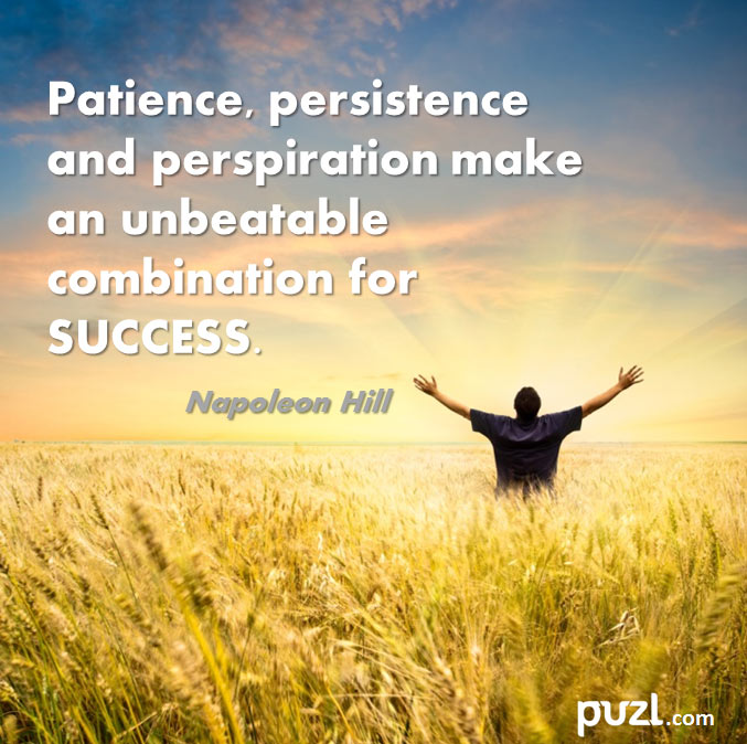 Success quote from Napoleon Hill