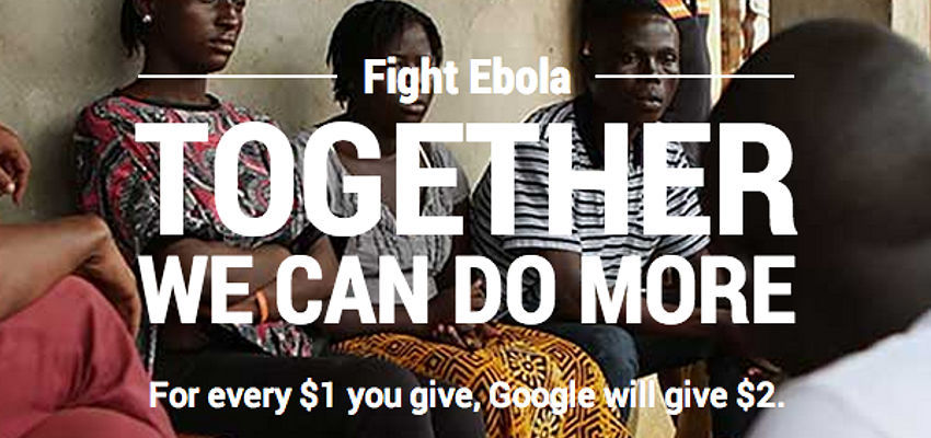 Google Fight Ebola campaign