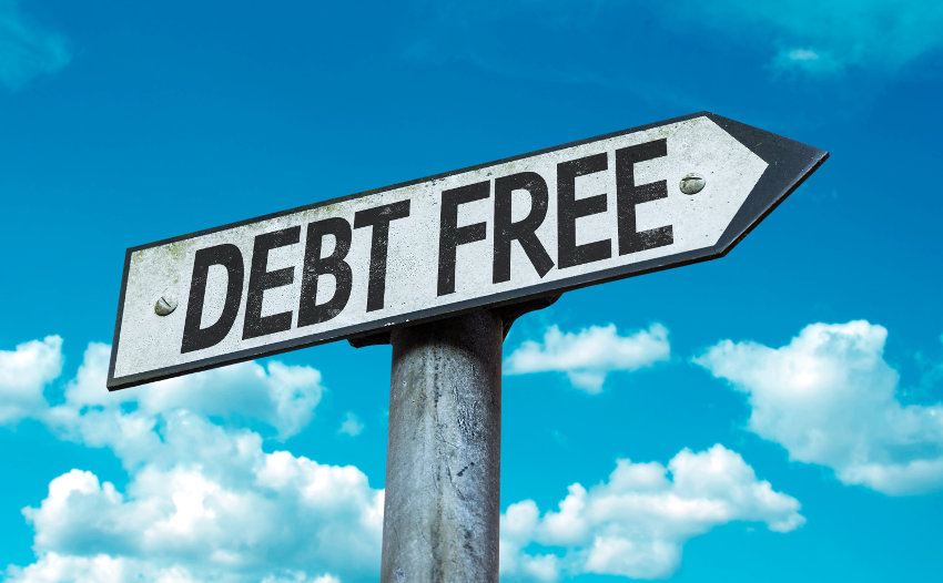 Ways to be debt free