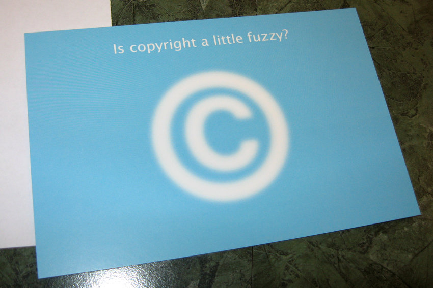 Is copyright a little fuzzy?