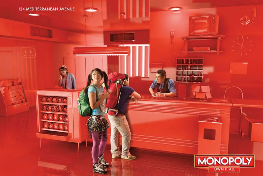 Monopoly print ad