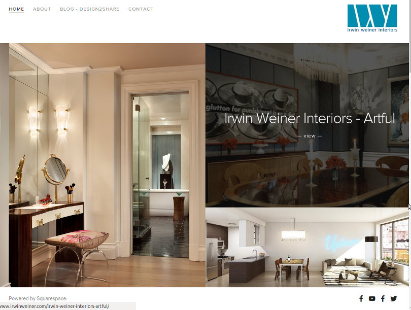 Irwin Weiner website screenshot