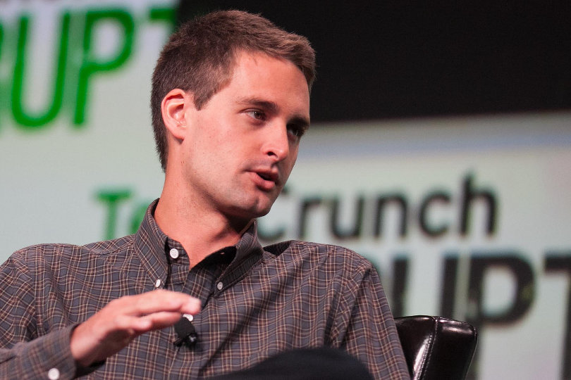 Evan Speigel, CEO and Co-Founder of Snapchat