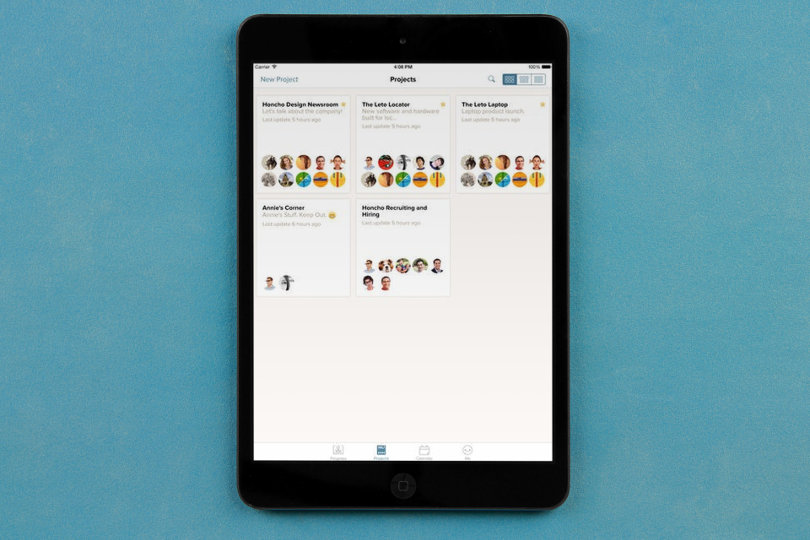 Basecamp for iPad - screenshot
