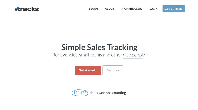 Tracks screenshot