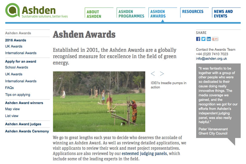 Ashden Awards