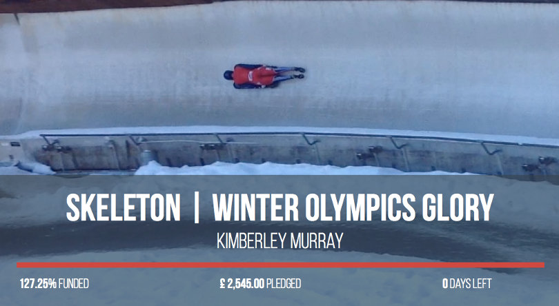 Kimberley Murray - crowdfunded athlete