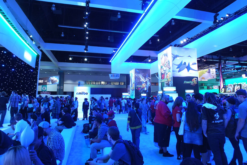 Nintendo Floor at E3 2015
