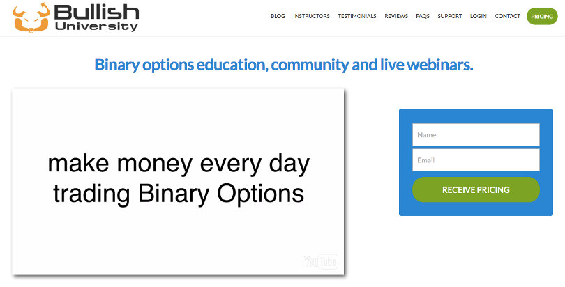 Binary option university