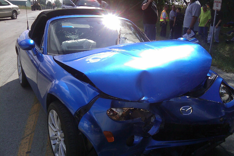 Drunk-driving-caused car crash