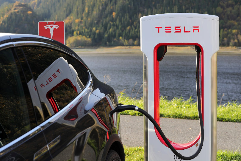 Charging Tesla Model X