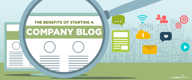 Company blog benefits