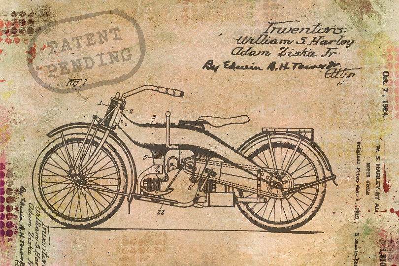 Harley Davidson - patent pending