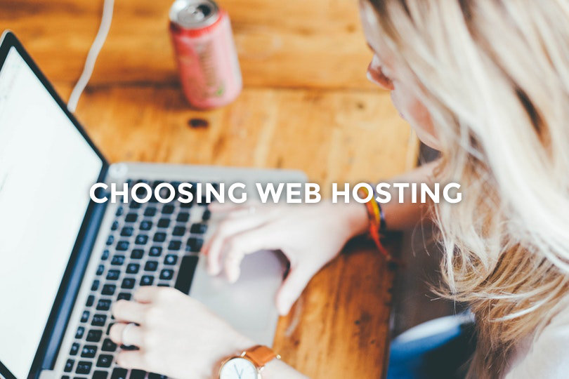 Choosing web hosting