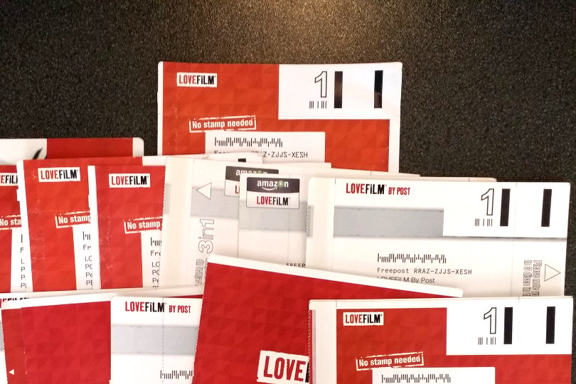 LoveFilm by Post envelopes
