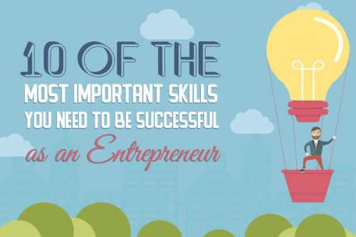 10 Skills You Need For Entrepreneurial Success (Infographic)