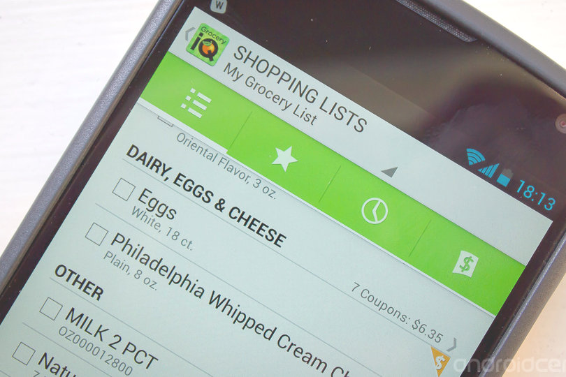 GroceryIQ mobile app