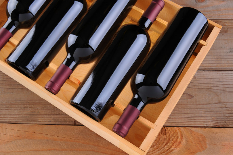 Cabernet Sauvignon wine bottles