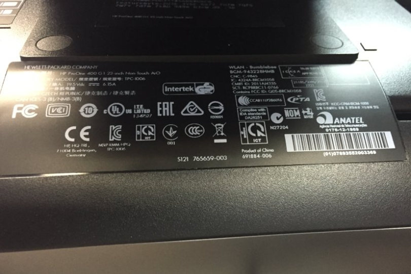Electronic product with CE marking
