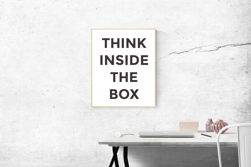 True innovation - think inside the box