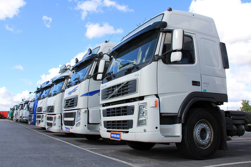 Company truck fleet