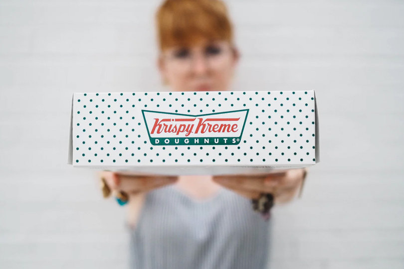 Krispy Kreme doughnuts samplers