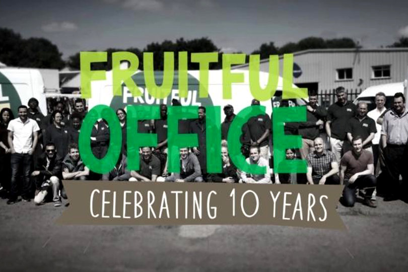 Fruitful Office celebrating 10 years