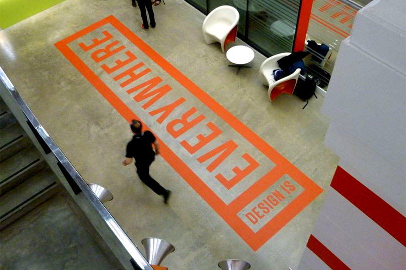 Floor graphics example