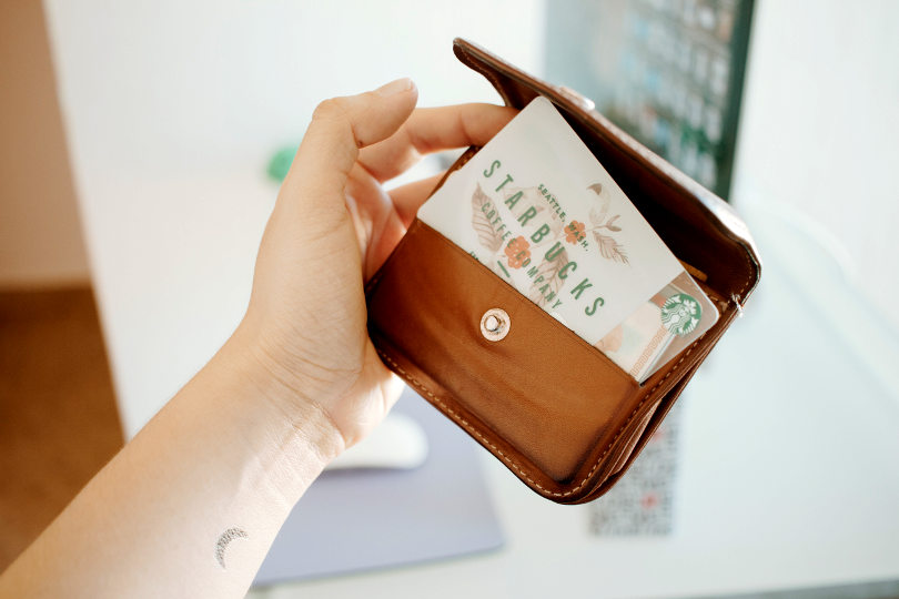 Starbucks card as a payment method