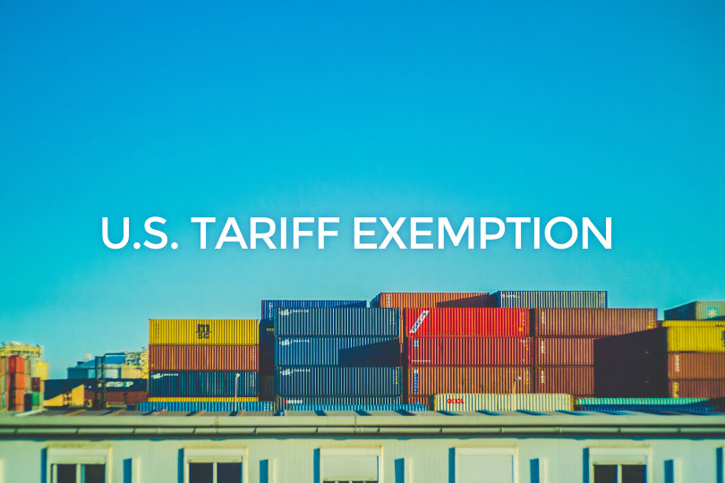 US tariff exemption